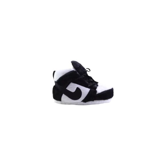 Air Jordan 1 Retro High OG Panda UNISEX Plush Slippers - Picture 5 of 6